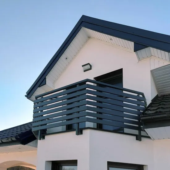 Balustrady balkonowe aluminiowe