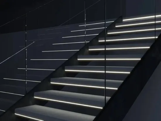 Podświetlenie stopni schodowych